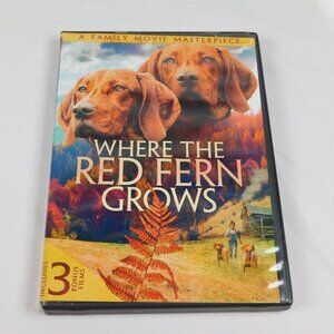 Where Red Fern Grows 1974 DVD 2015 Three Bonus Films Proud Rebel Young Pioneers